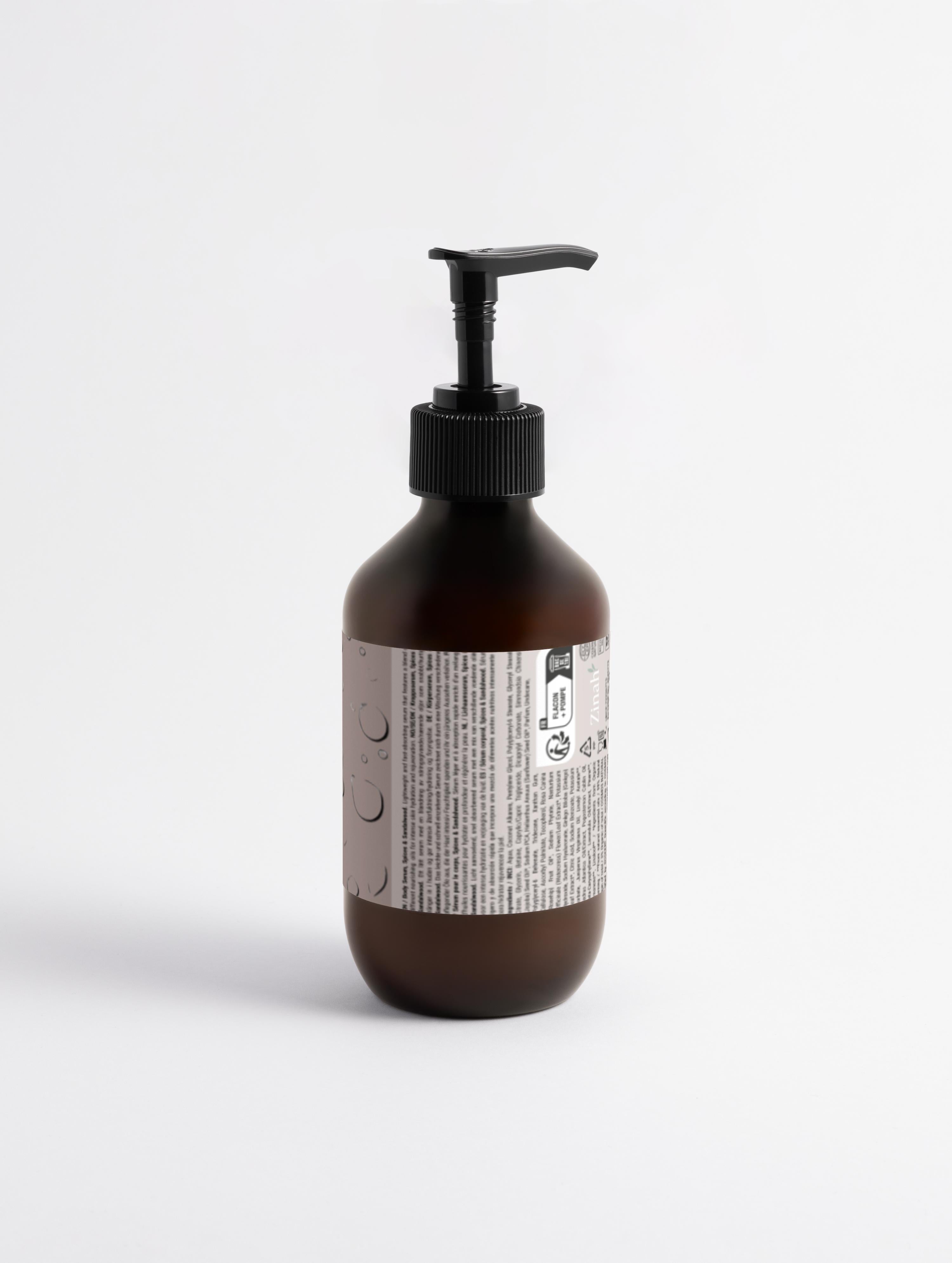 Sérum corporel Silk Skin épices et bois de santal 270 ml