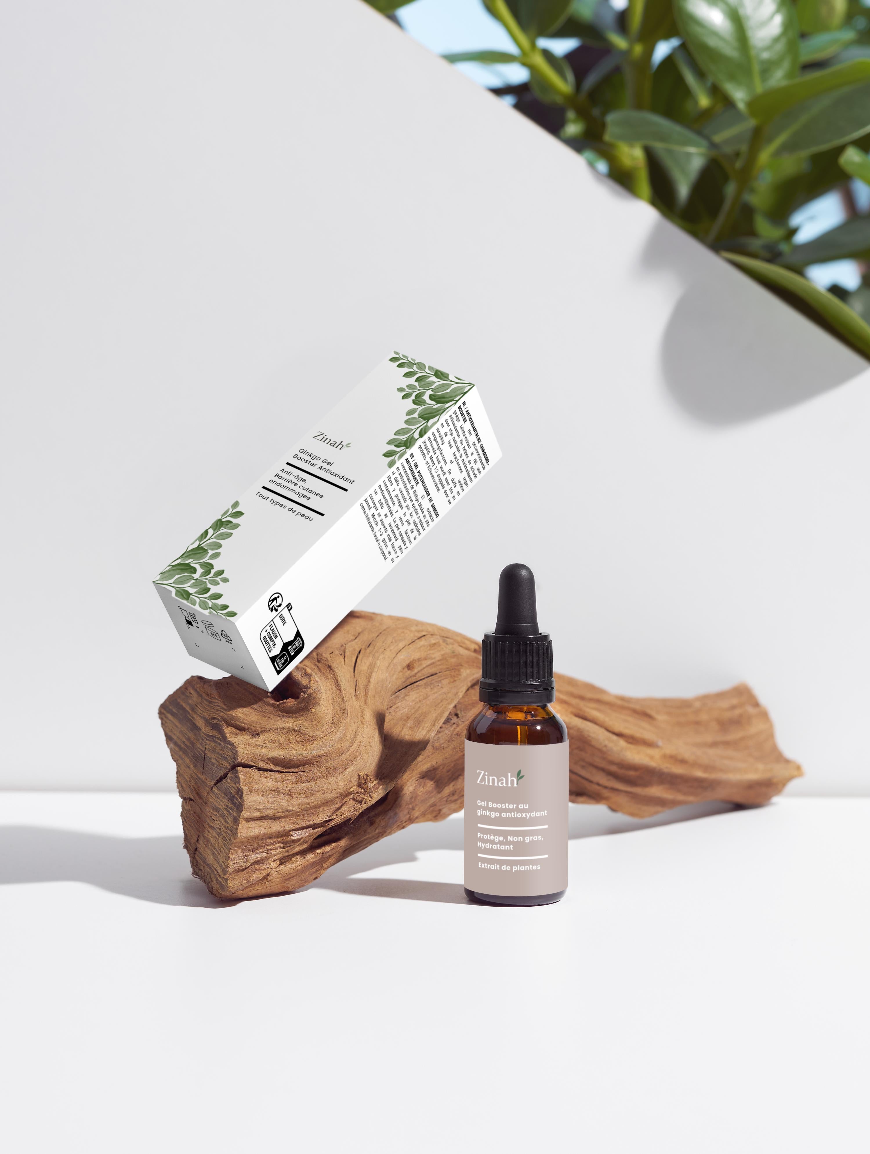 Gel Booster au ginkgo antioxydant 20 ml